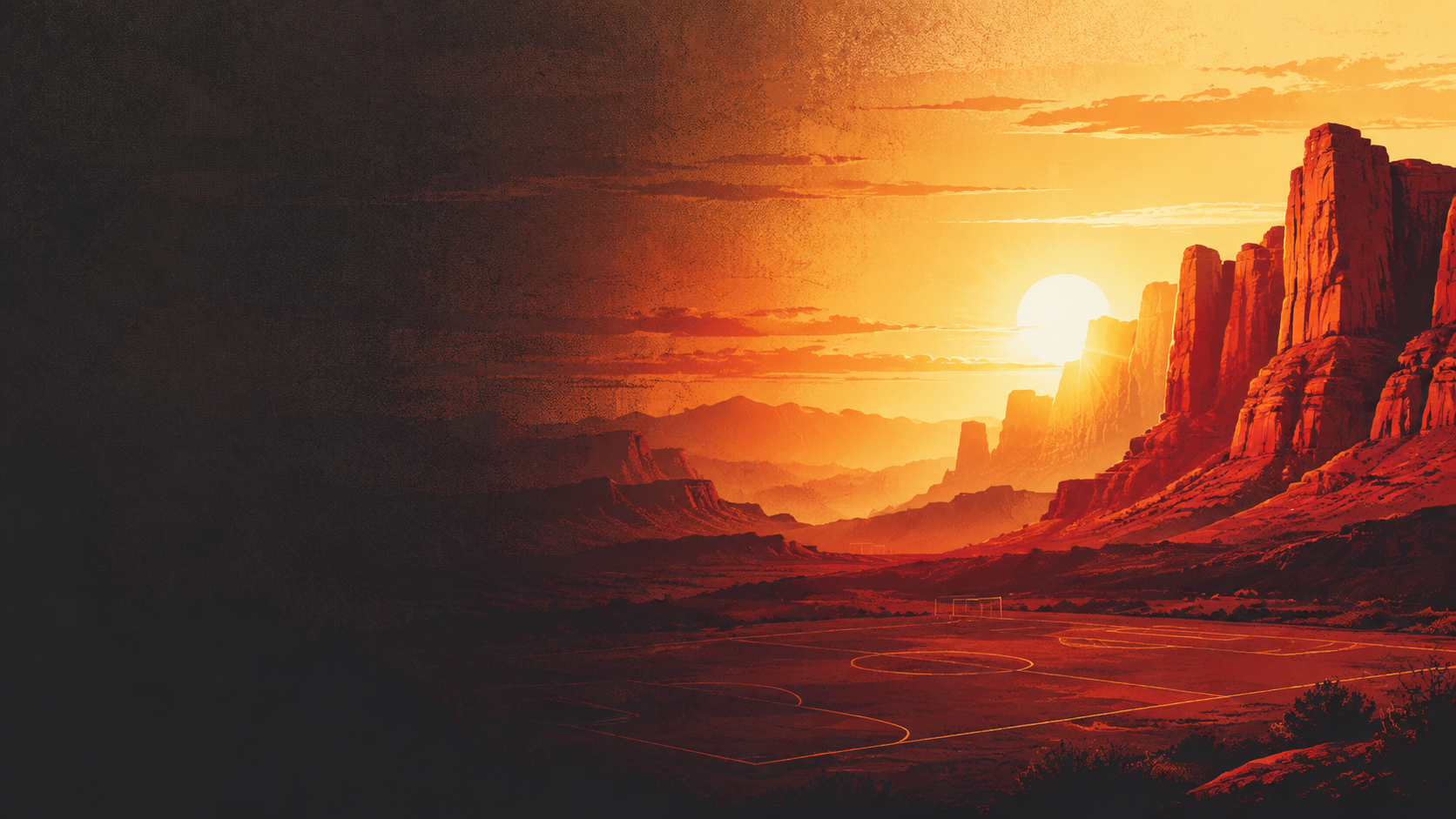 Red Rock Legacy artwork inspired by the St. George sandstone landscape